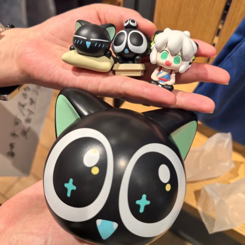 

Original The Legend Of Luoxiaohei Daily Life Series Blind Box Cute Small Particle Anime Figurine Ornament Doll For Anime Fans