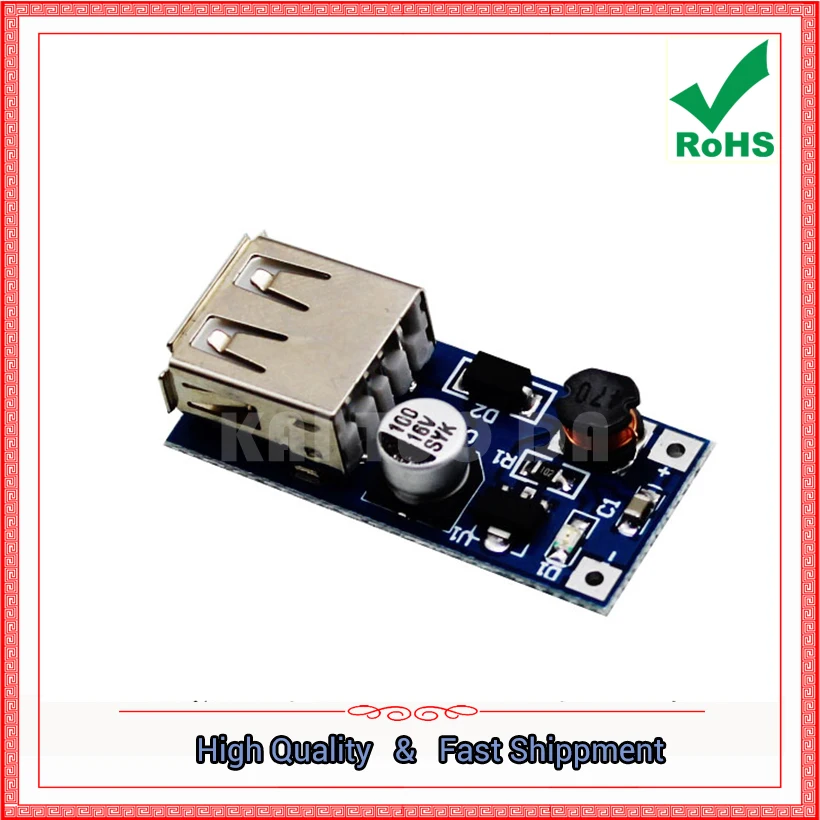 0.9V ~ 5V TO 5V DC-DC Step Up Boost Module Converter Power Supply Booster Board