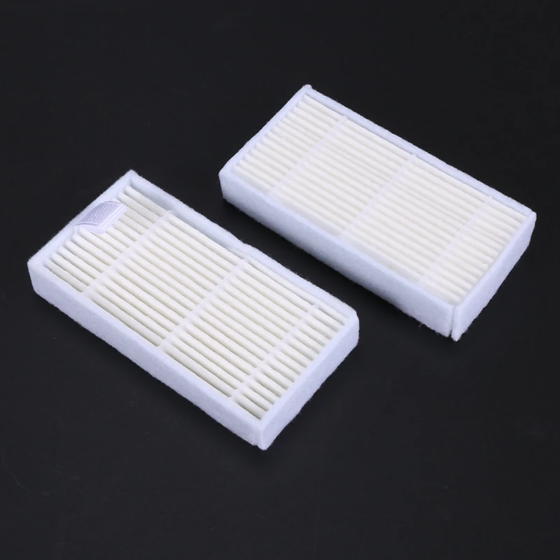 Vacuum Filter Kit Replacement For Robotic Vacuum Ilife V3 V3S V5 V5S,Pro Robot Vacuum Cleaner Filters And 6 Side Brushes And 1 P