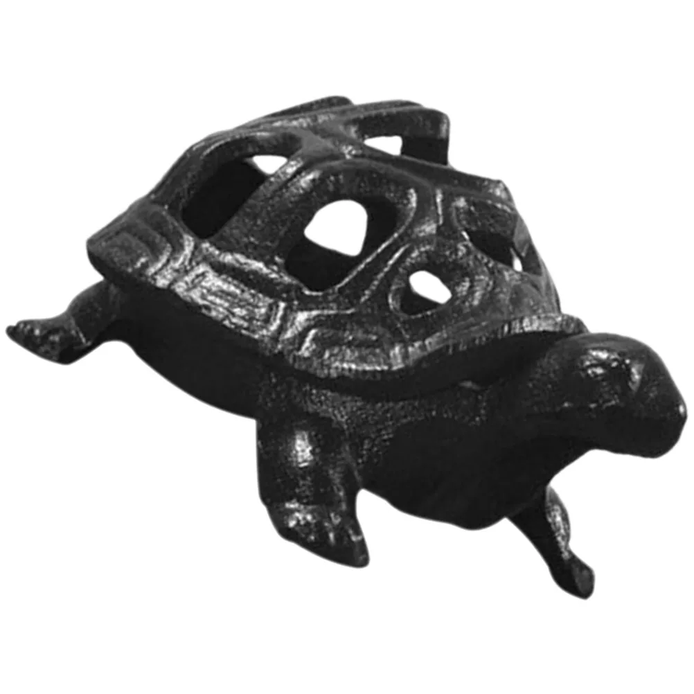 

Premium Tortoise Shaped Iron Stand Vintage Style Metal Holder For Home Decoration Desktop Tabletop Use Spell Candles