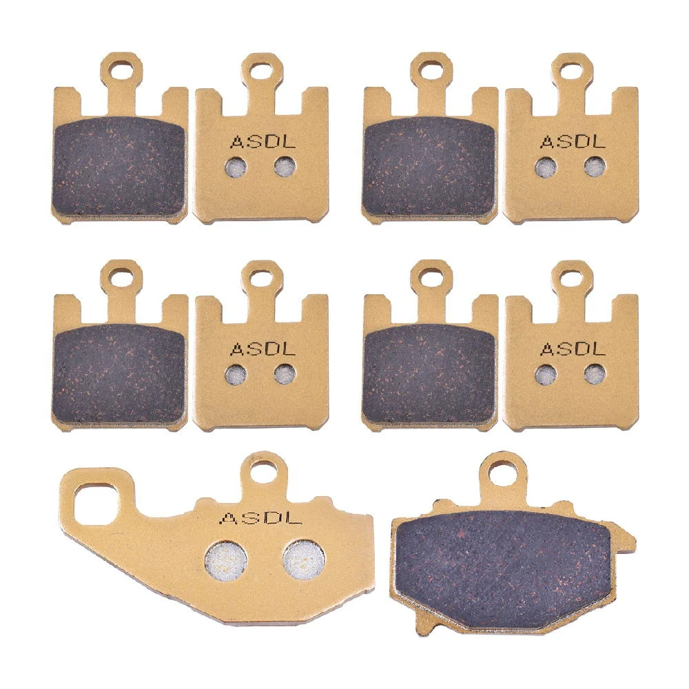 

Motorcycle Front and Rear Brake Pads Disc for KAWASAKI ZX6RR ZX 600 ZX600K K1 M1 N1 2003-2005 2004 ZX-6RR ZX 6RR ZX600M ZX600N