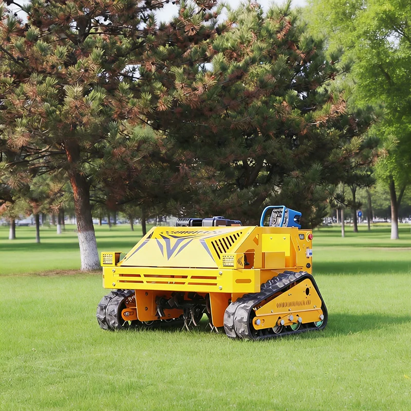 Customized Crawler lawn mower 4-stroke engine cordless 550mm cutting width CE/EPA certification