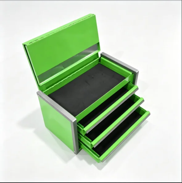 a forMetal Iron 3-Drawer Portable Steel Lockable Tool Cabinet   Tool Trolley 300kg Load Capacity