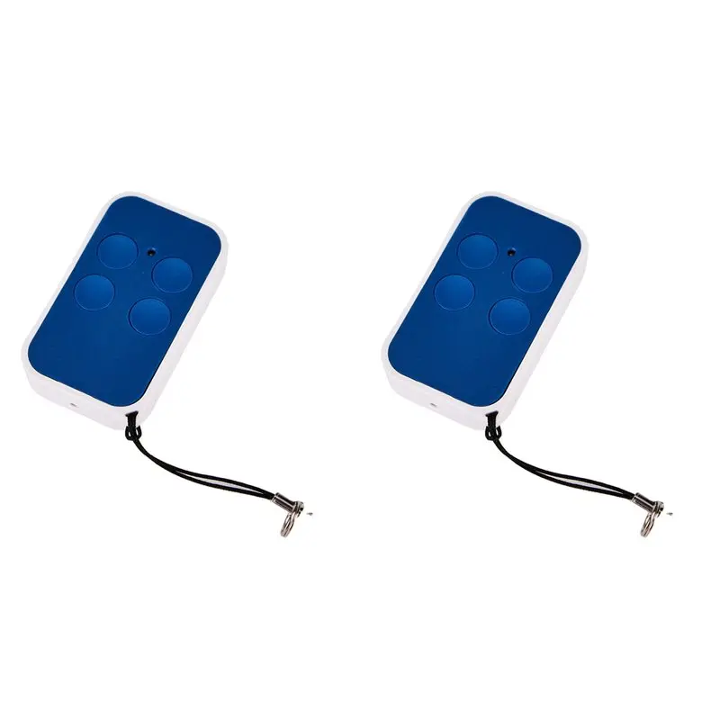 

【PUBLICITY】2X Low Frequency Replacement Remote Control 27Mhz To 40Mhz Remote Control Garage Door Replacement Clone Fob