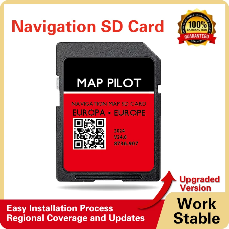 

Map Upgrade Europe 2024 GPS SD Card for Mercedes A/B/C/E/CLA/CLS/GLA/GLK car Becker MAP PILOT NTG4.5 system Navigation
