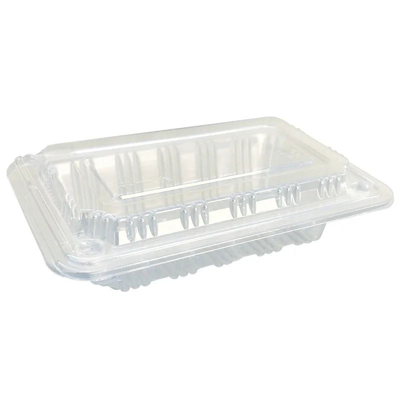 Maßgeschneiderte, verdickte, selbstsichernde, transparente Einwegbox, Rindfleisch-Rollenbox, Rollbox, Sushi-Box, groß, ein tiefes Set