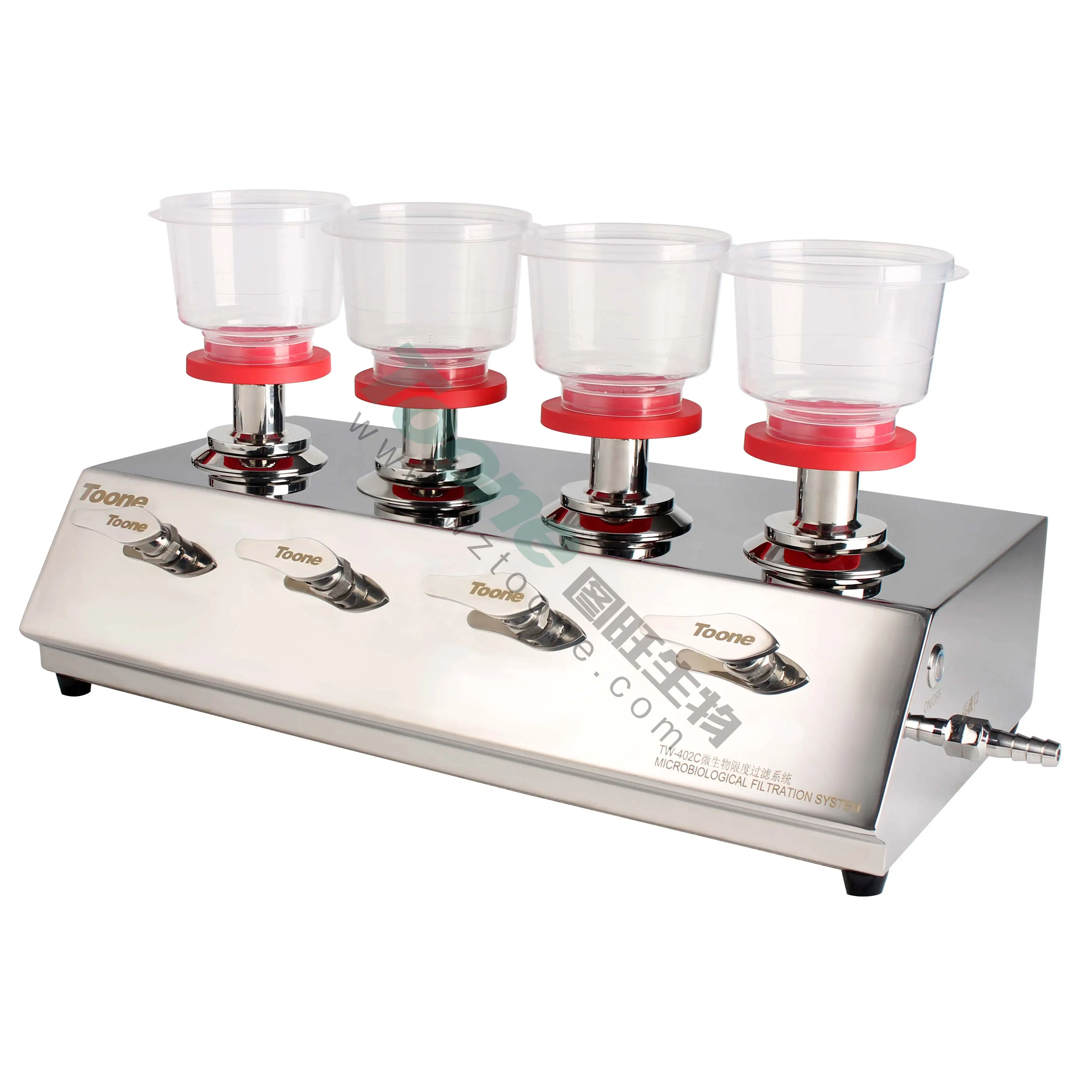 Lab Portable Microbial Sterility Cosmetic Inspection Microbiology liquid sample filter device TOONE TW-402C