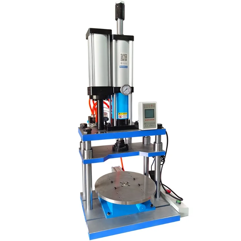 Pneumatic press Four-column pneumatic punch, small press Pneumatic-hydraulic booster cylinder pressure bearing riveting machine