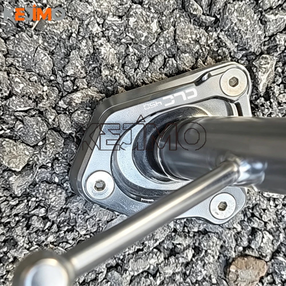 Foot Side Stand Extension Pad Support Plate Enlarger FOR CFMOTO CF MOTO CF 450 CL-C 450CLC 450 CLC 450 2023-2025 2026 Motorcycle