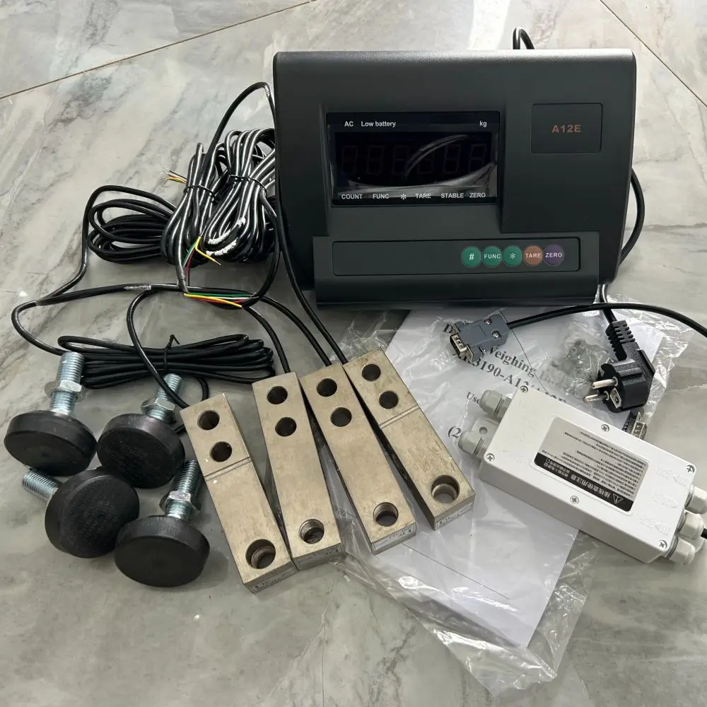 Weighbridge Livestock Weighing Instrument Xk3190-a12e Weighing Sensor Diy Ground Scale 500kg 1t 2t 3t 5t Free Combination