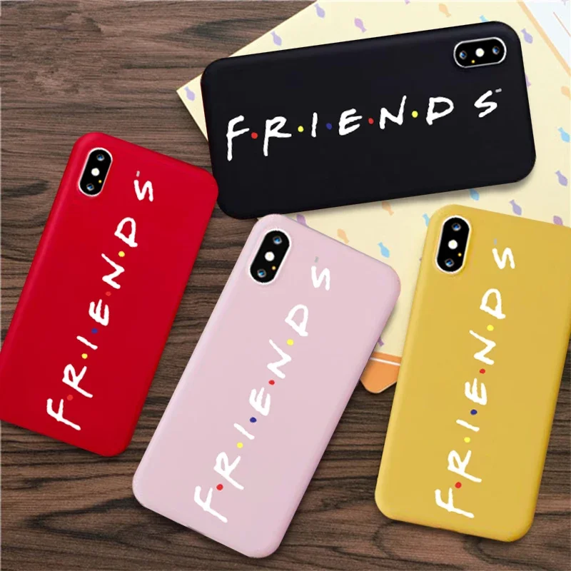 Funny TV Central Perk Friends Phone Case for IPhone 15 14 13 12 11 Pro XS MAX 7 XR X 8Plus Black Soft Silicone Back Cover Fundas