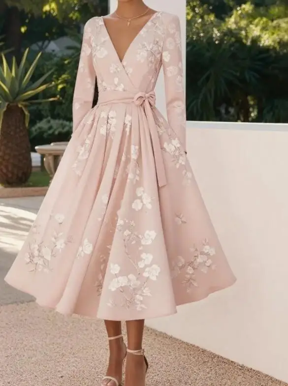 

2025 autumn new women's fashionable and elegant temperament, light luxury, niche high-end women's banquet evening dress