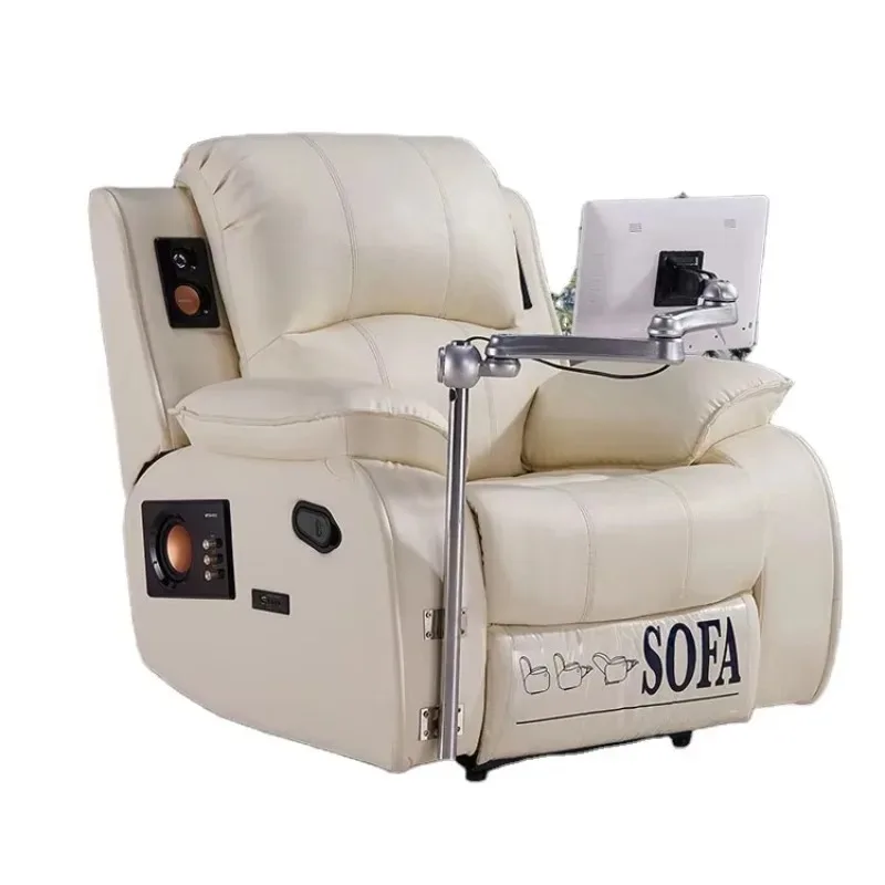 Comfortable Electric Sofa Massage Lazy Single Seat Recliner Sofa Music Sofa Multifunctional Reclining Sofa Seat Leisure Massage