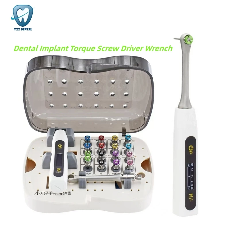 Dental Implant Torque Screw Driver Wrench Electric Torque Repair Tools Kit Universal Dental Products