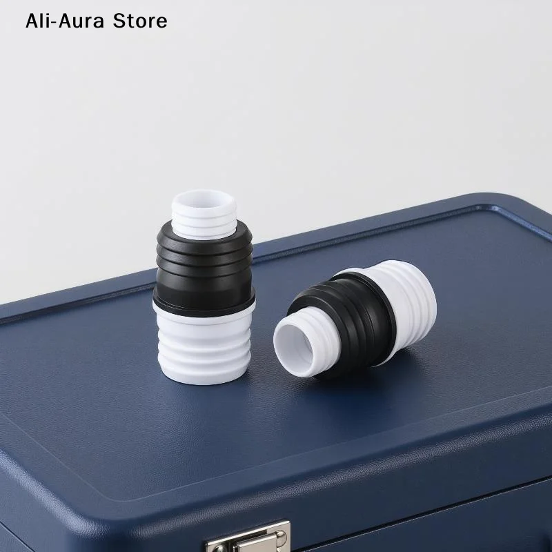 1/2Pcs Washing Machine Drain Hose Extension Adapter | 25mm/30mm Diameter Connector, Plastic Material
