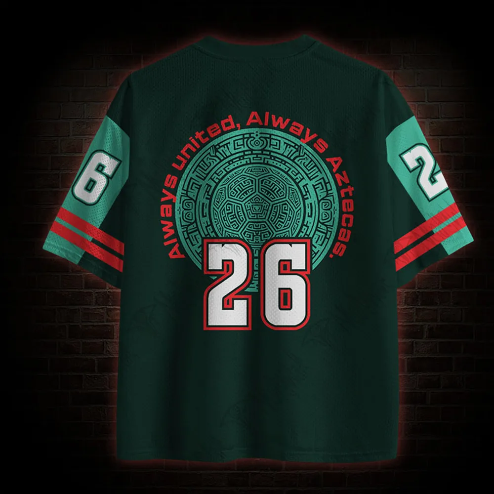 2026 Men's and Women's Summer New Special Edition V-neck Short Sleeved T-shirt Children's 3D Printed Breathable Sports Jersey