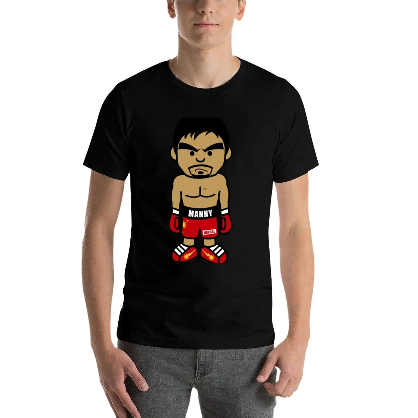 

Angry Manny Pacquiao Cartoon by AiReal Apparel T-Shirt anime tshirt t shirts for man pack white T-Shirt