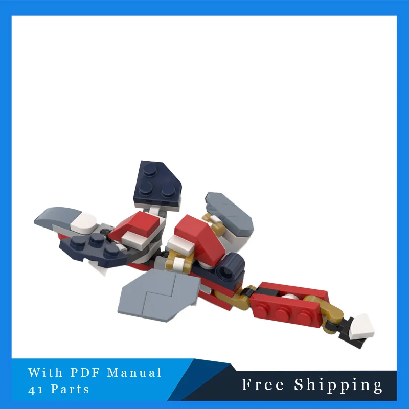 

41 шт., комплект строительных блоков серии Star Battle, технология летающего корабля, модульная модель кирпича, головоломка, детская сборка, праздничный подарок