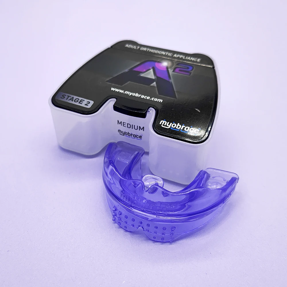 

Myobrace Orthodontic Brace A2 Open Bite MRC Dental Trainer Appliance A2 Adult Dental Teeth Trainer A2 Teeth Crowding A2 Trainer