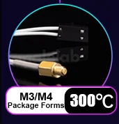 Trianglelab ® NTC 100K Ohm B3950 Thermistor-Kartuschensensor für Hohe Temperaturen bis 280°C ℃ für V6 PT100 V6 Heizblock 3D-Drucker – Detail 13