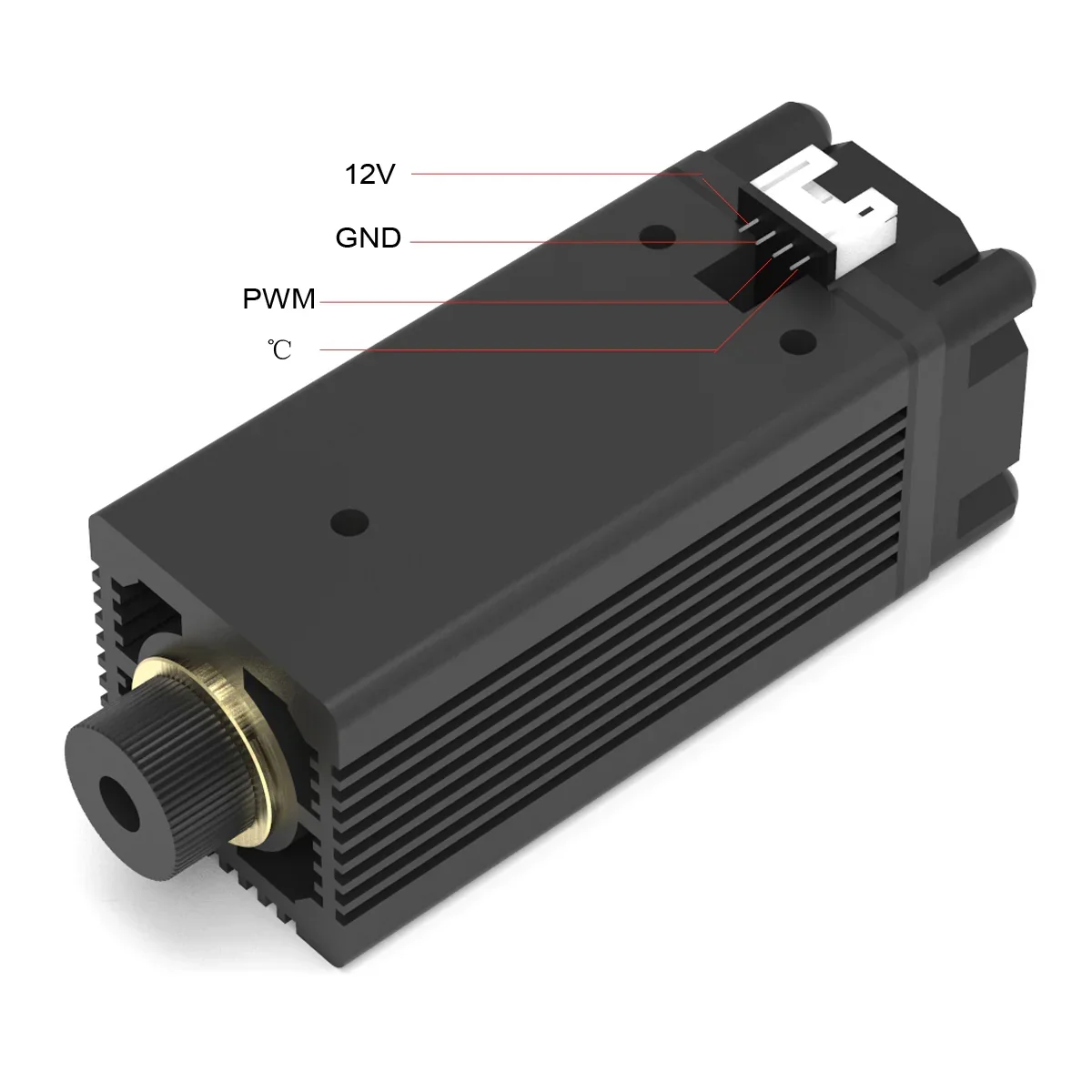 ホットセール NEJE B30635 600MW 405nm CNCレーザー彫刻モジュールキット 彫刻ヘッド グレースケール彫刻 文字彫刻