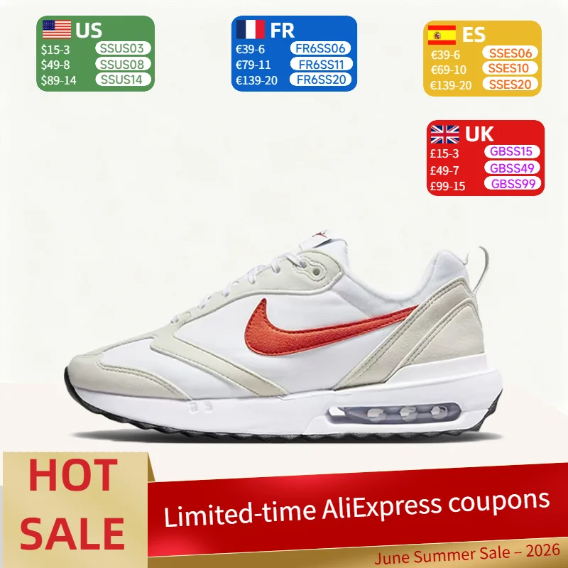 

Nike Air Max Dawn Women's Outdoor Sports Casual Comfortable Durable Cushioning Low-Top Lifestyle Shoes White DC4068-101