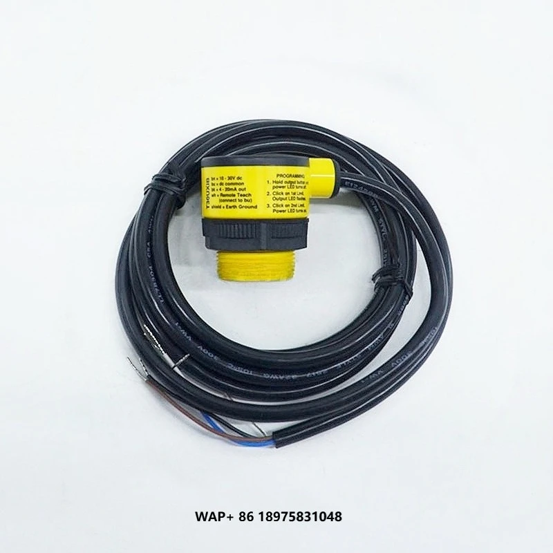 

T30UXIB 100% New and Original BANNER 200mm~ 2m 4-20mA 10-30V DC Temp Compensation Ultrasonic Sensor in Stock Now Inquiry Price