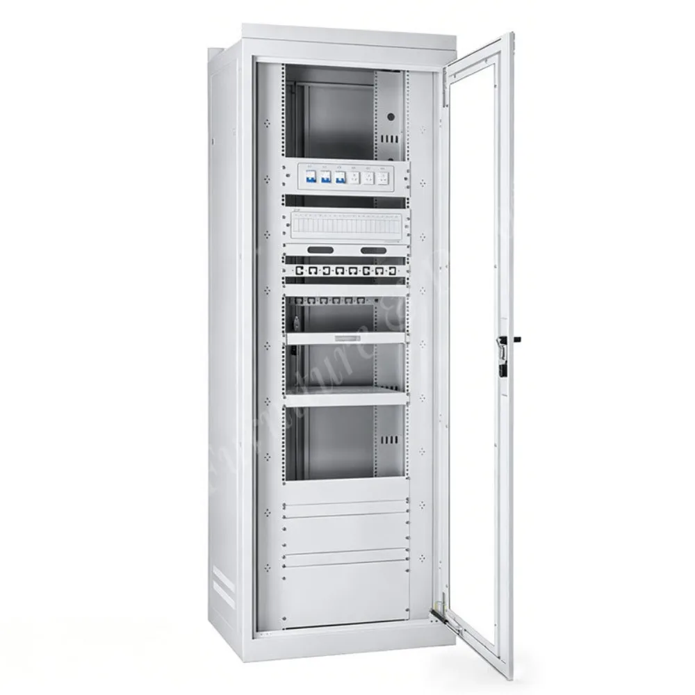 Direct Factory Price 47U 19 Inch Steel Custom Cooling Network Server Cabinet Floor Standing IP45 Protection Stock for Server