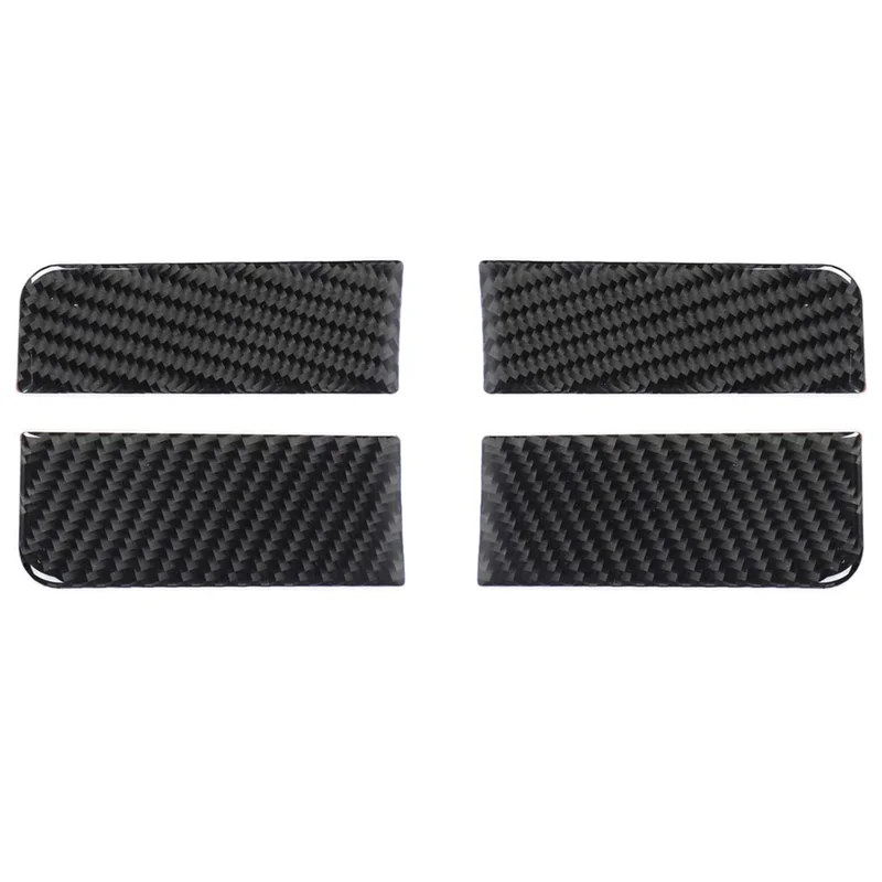 

OB-Door Handle Inner Bowl Cover Trim For Silverado GMC Sierra 2014-2018 Accessories Soft Carbon Fiber