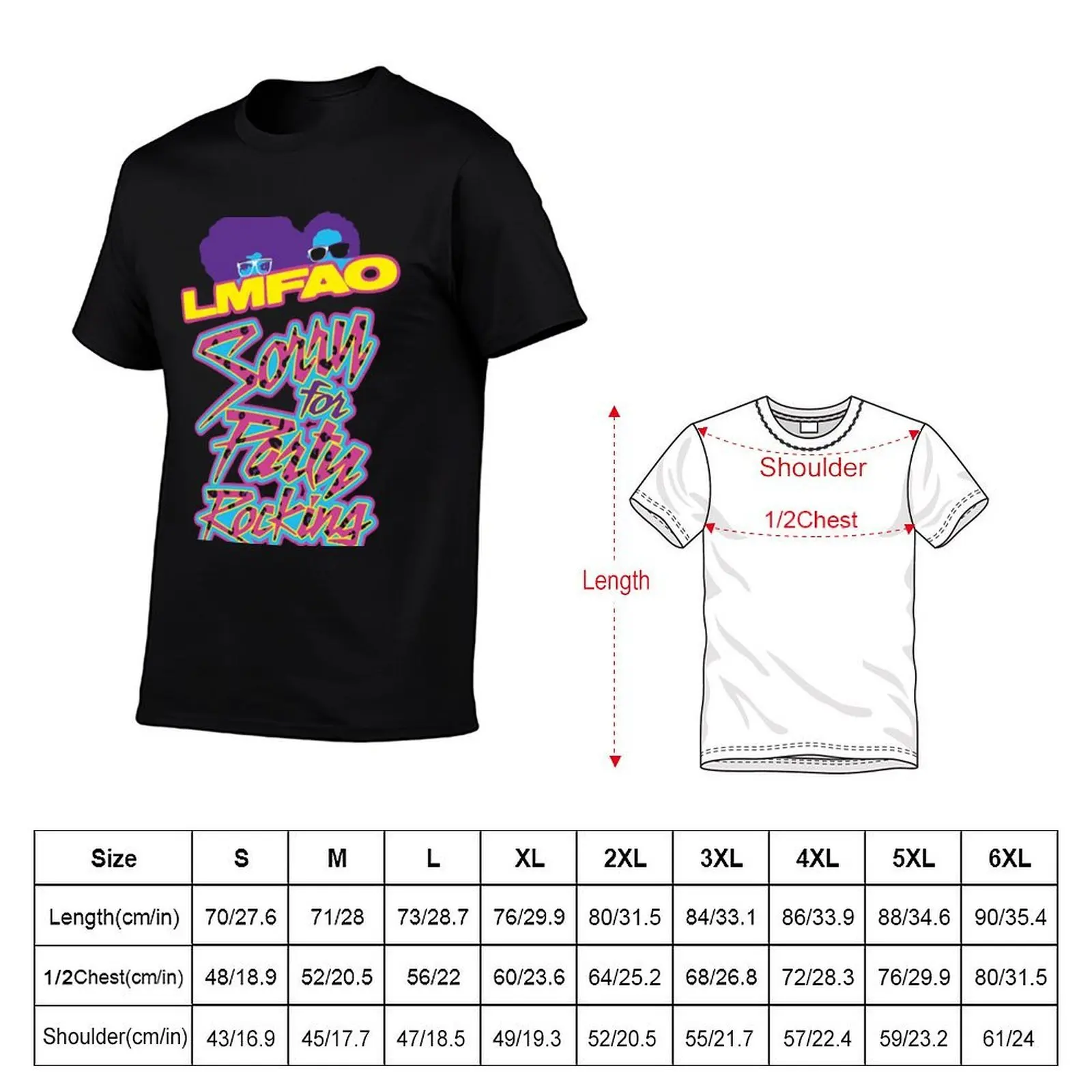 LMFAO Sorry For Party Rocking T-Shirt Halloween Casual T-Shirt