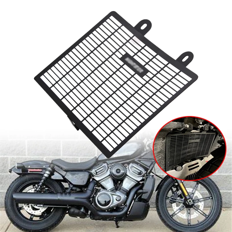 

Fit For Harley Nightster975 Nightster 975 RH 975 2022-2023 Motorcycle CNC Radiator Grille Guard Cover Oil Cooler Protector