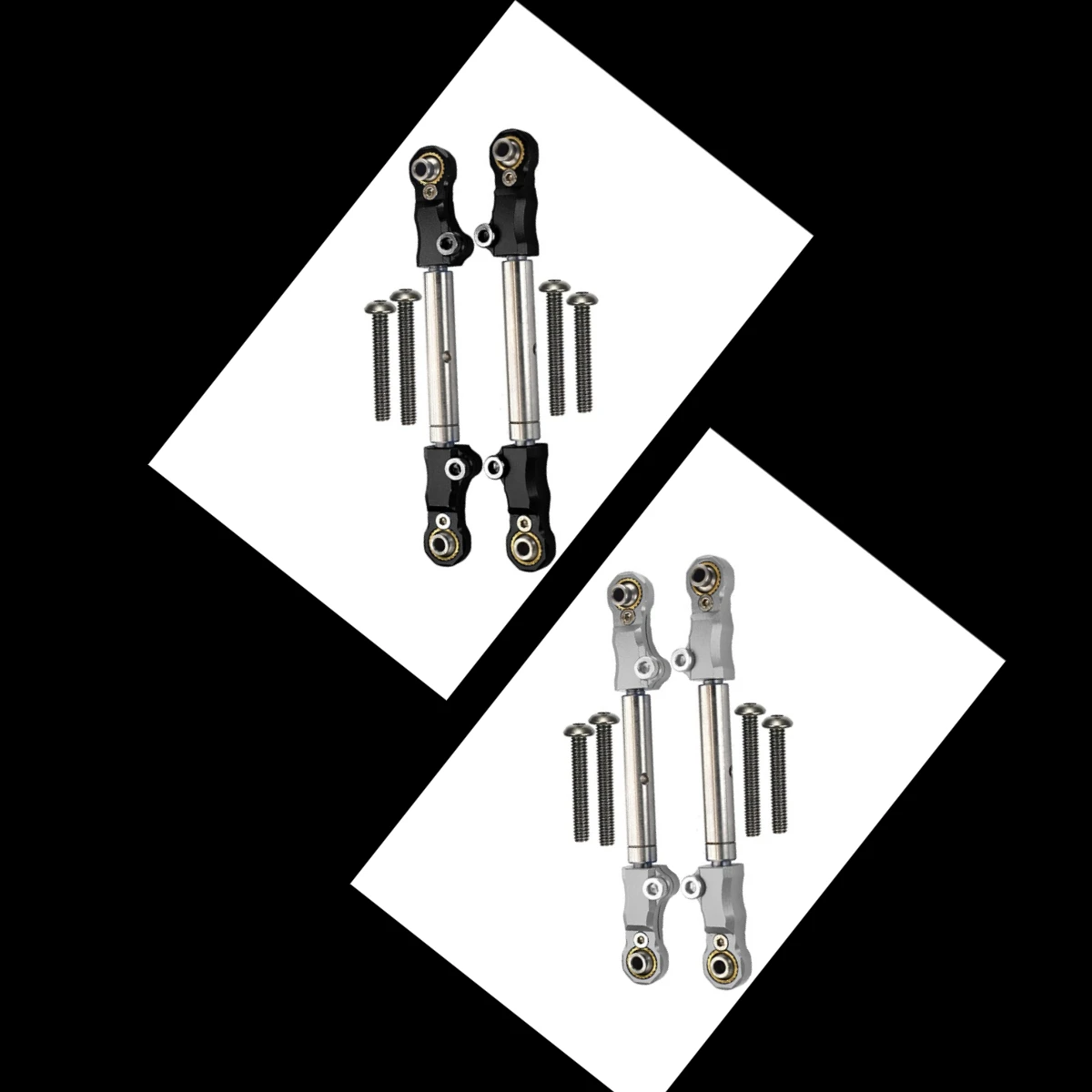 

GPM TRAXXAS 1/10 Maxx 1.0 / 1/8 Maxx Slash 102076-4 Alloy + SST Front Steering Tie Rod