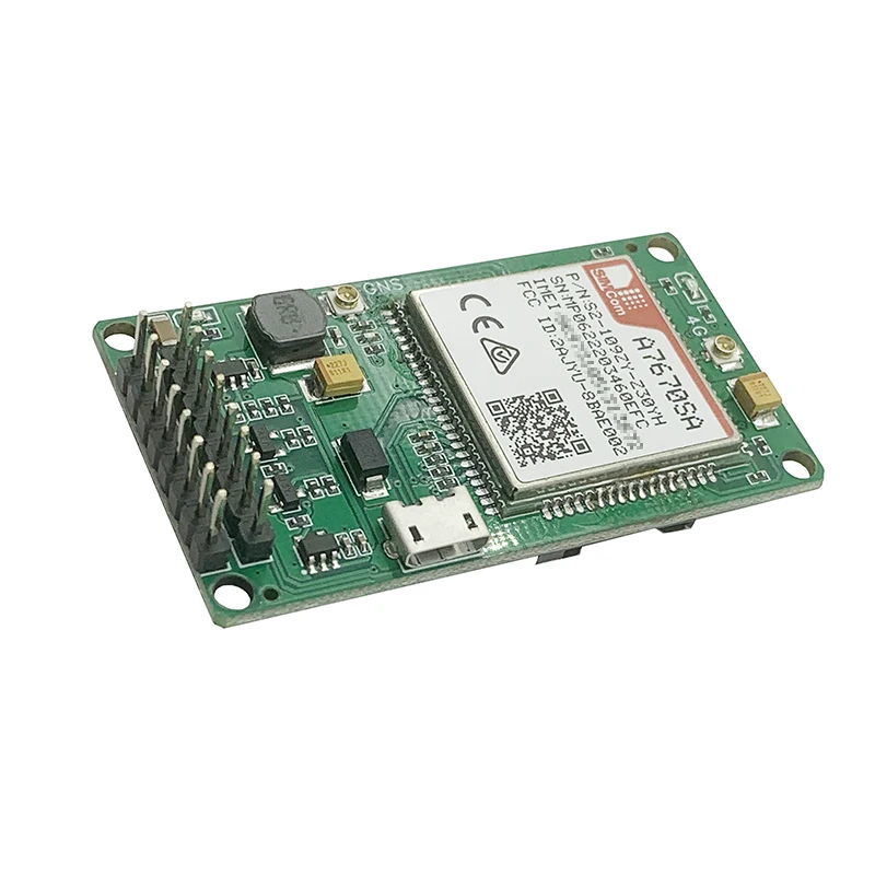 Placa de desenvolvimento do módulo SIMCOM A7670SA LTE Cat1 com slot para cartão SIM TTL UART LTE-FDD B1/B3/B5/B7/B8/B20 GSM 900/1800MHz