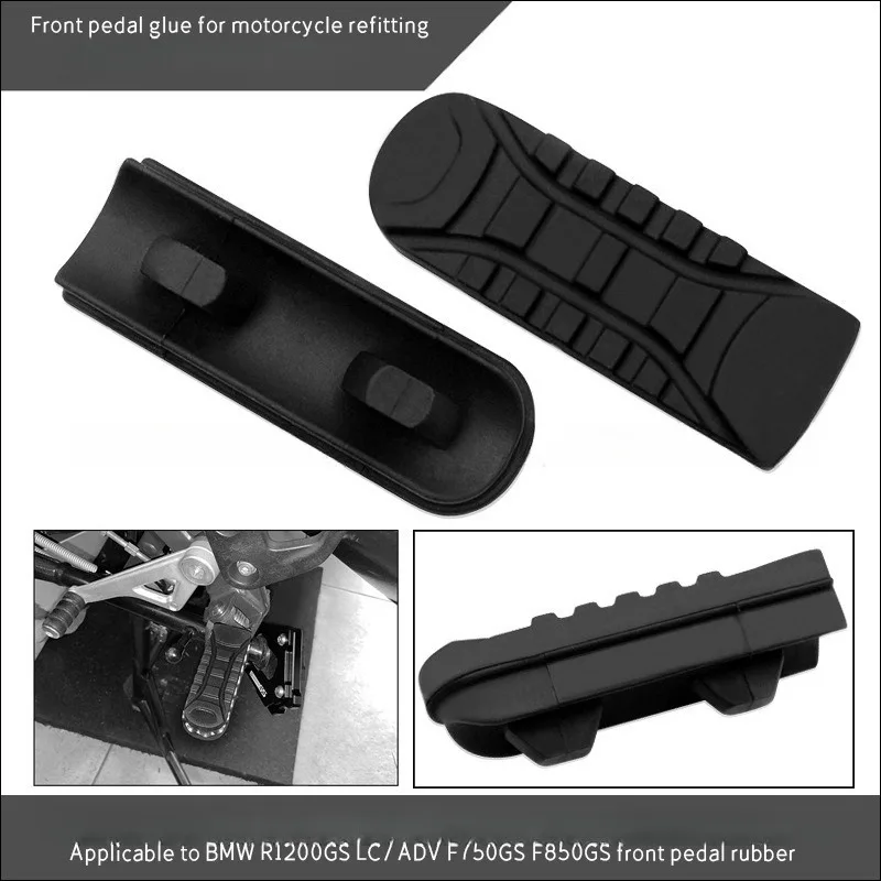 

Motorcycle Footrest Front Anti-Slip Rubber Pad For BMW R1200GS LC/ADV, F750GS, F850GS