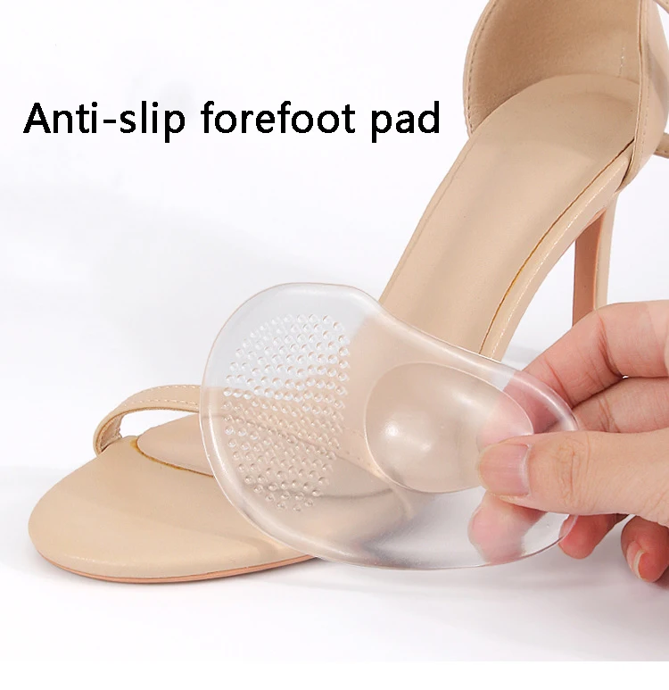 Silikon-Vorfußpolster, orthopädisches Schuhpolster, weiches Polster für Damen, lindert Fußschmerzen, Fußpflegeprodukte, 2 Stück/4 Stück. – Detail 1