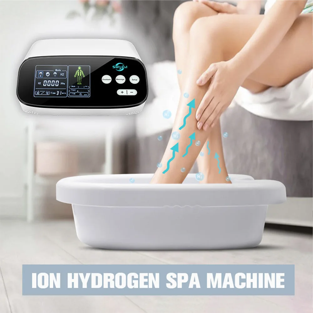 Hydrogen Rich Water Spa Machine Ion Detox Detoxifier Bath Soaking Soaker Hydrotherapyootbath Body Foot Spa Relax Massage Device