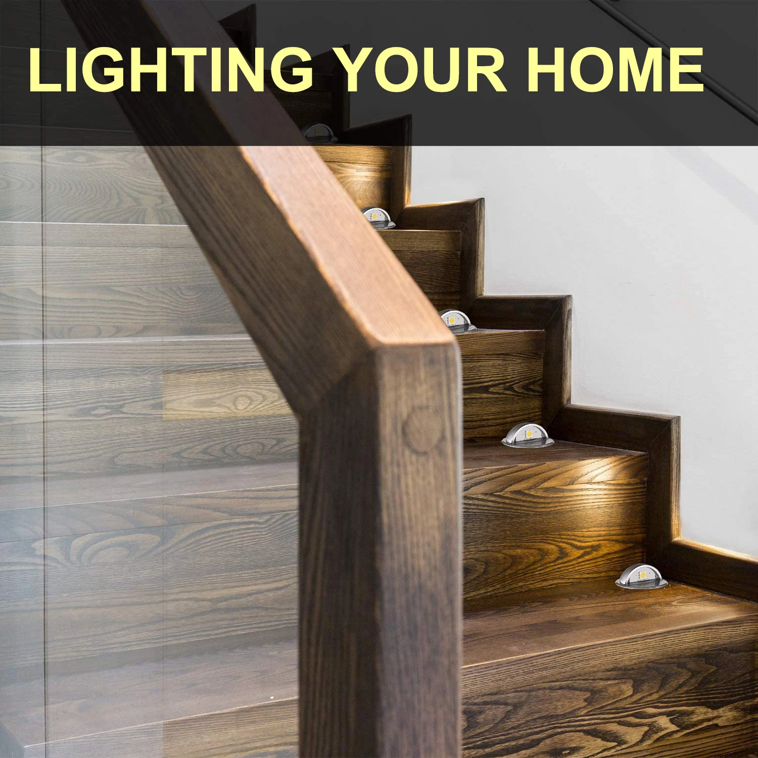 Halve Maan SMD5050 Led Stair Lights Low Voltage Outdoor Verzonken Landschap Pathway Yard Tuin Stap Vloer Lampen Waterdicht