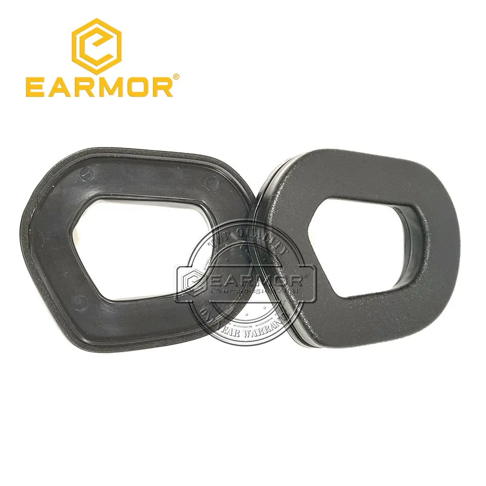 Opsmen Earmor Headset Earmuffs Pair S03 Black Silicone Gel Ear Cushion Pad Headset Accessories Fit for M31/M32/M31H/M32H Headset