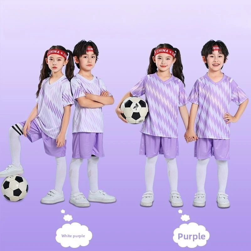 Children's badminton suit set for boys and girls, fast drying table tennis training competition running sportswear