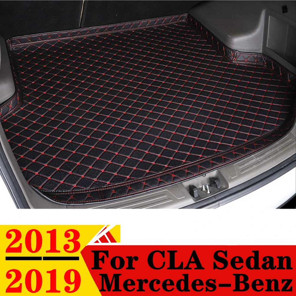 

Коврик багажника для Mercedes-Benz CLA Sedan 2019 2018 2017 2016 2015 2014 13 XPE