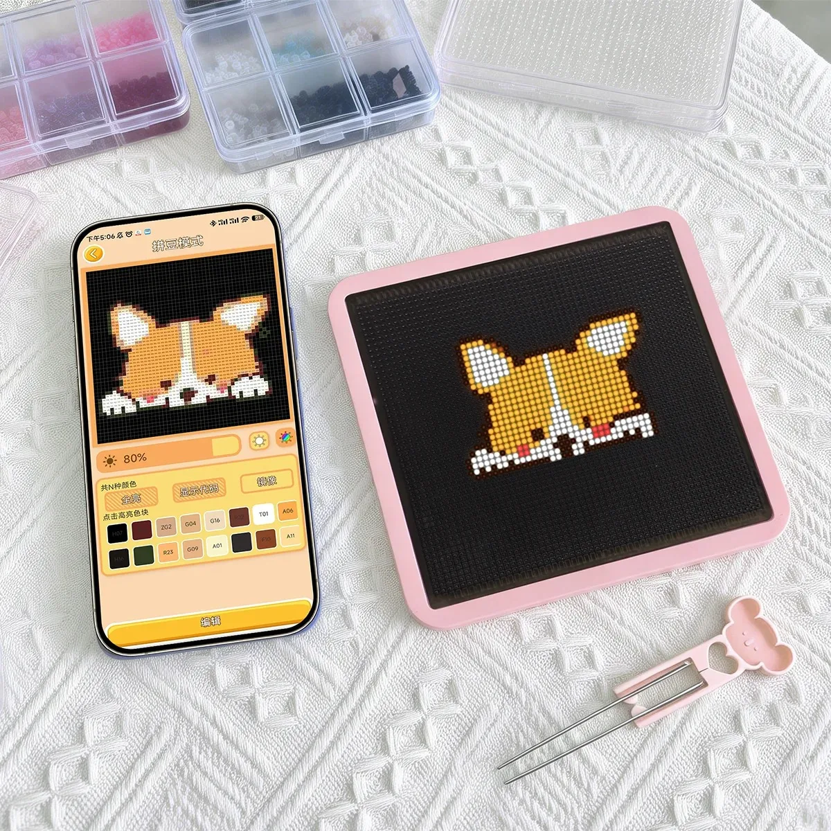 Smart LED Light Board Pixel Ar - Light Art And Craft 评论和价格