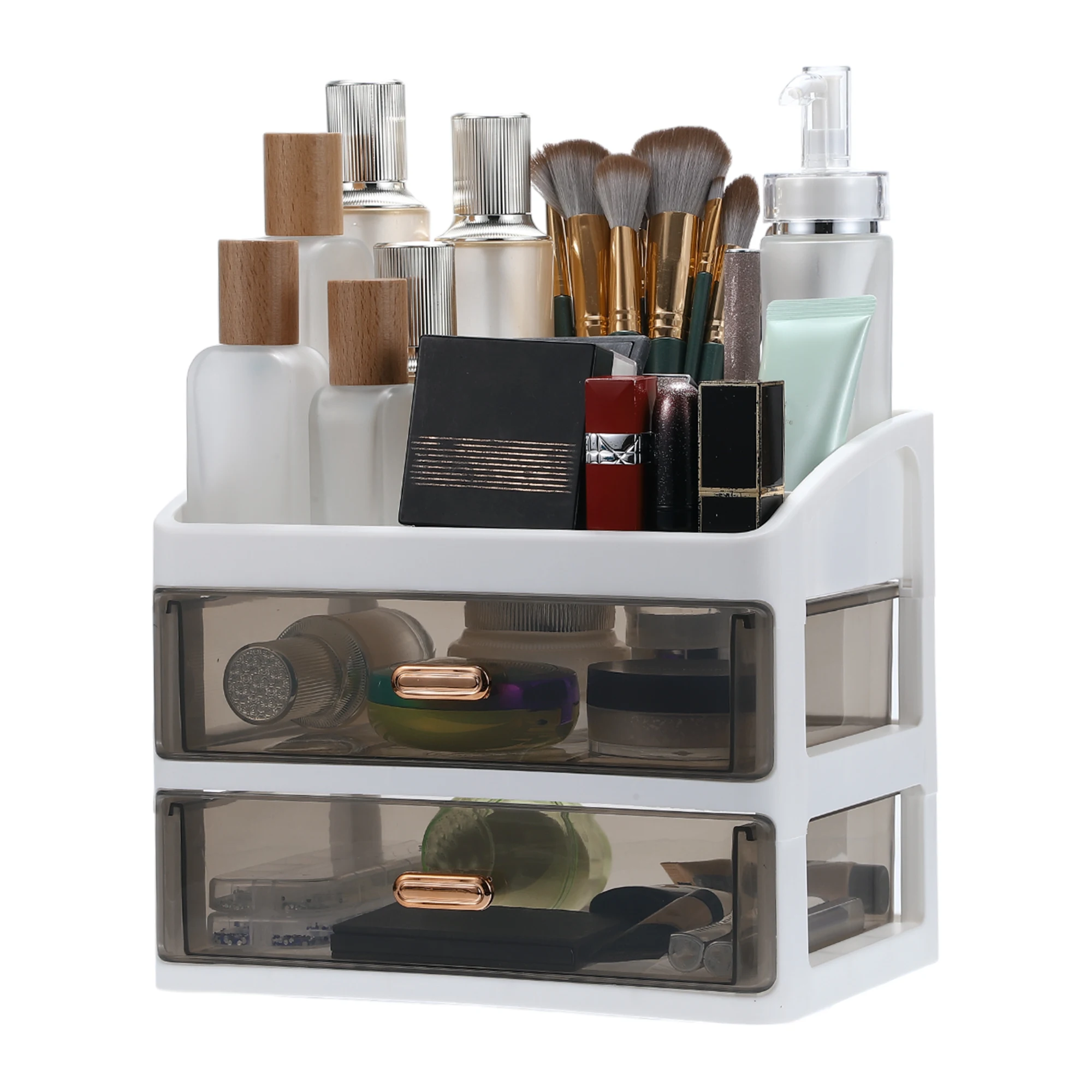 VOCOSTE Makeup Organizer Countertop Skincare Organizers for Lotions Lipstick Brushes