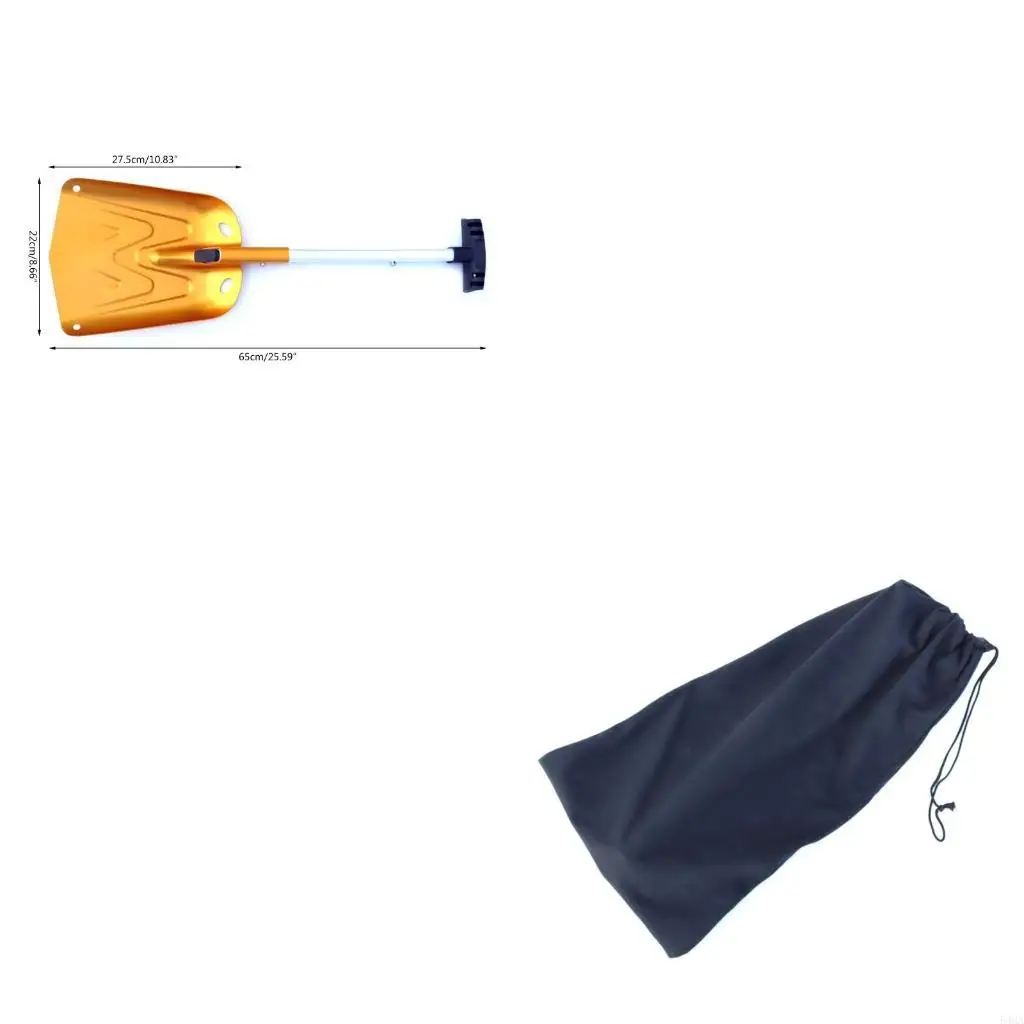 

Lightweight Sport Utility Shovel Foldable Snow Shovel Winter Snow Remover Metal