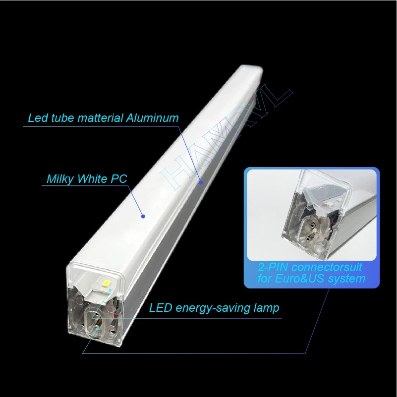 Hexagonal honeycomb pendant light, hair salon, garage, LED light 6500k, LED tube, gym, bar, hair salon, library, workshop, body image 6