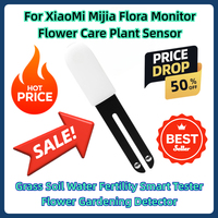 For XiaoMi Mijia Flora Monitor Flower Care Plant Sensor Grass Soil Water Fertility Smart Tester Flower Gardening Detector