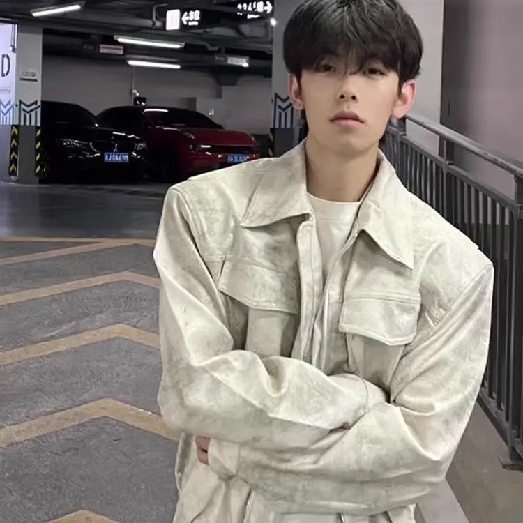 

Мужская водонепроницаемая куртка-пальто в ирландском готическом стиле с вышивкой ангелов и сердцами, утепленная, в стиле уличной моды, с эффектом потертости, для развлечений