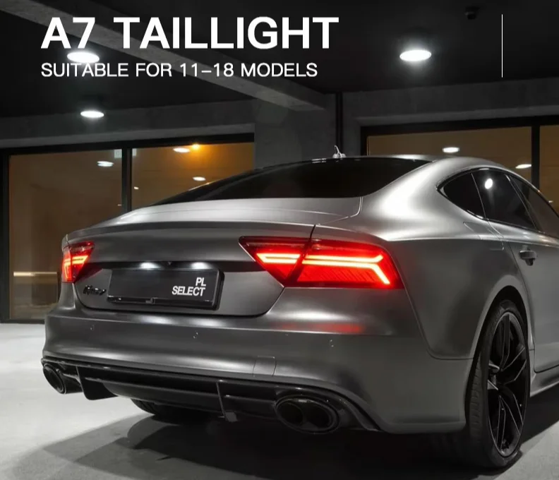 

Автомобильные аксессуары: светодиодные фонари для прицепов, задние фонари для Audi A7 2011-2018, фары заднего хода, сигнальные огни, автомобильные фонари с функцией Plug and Play.