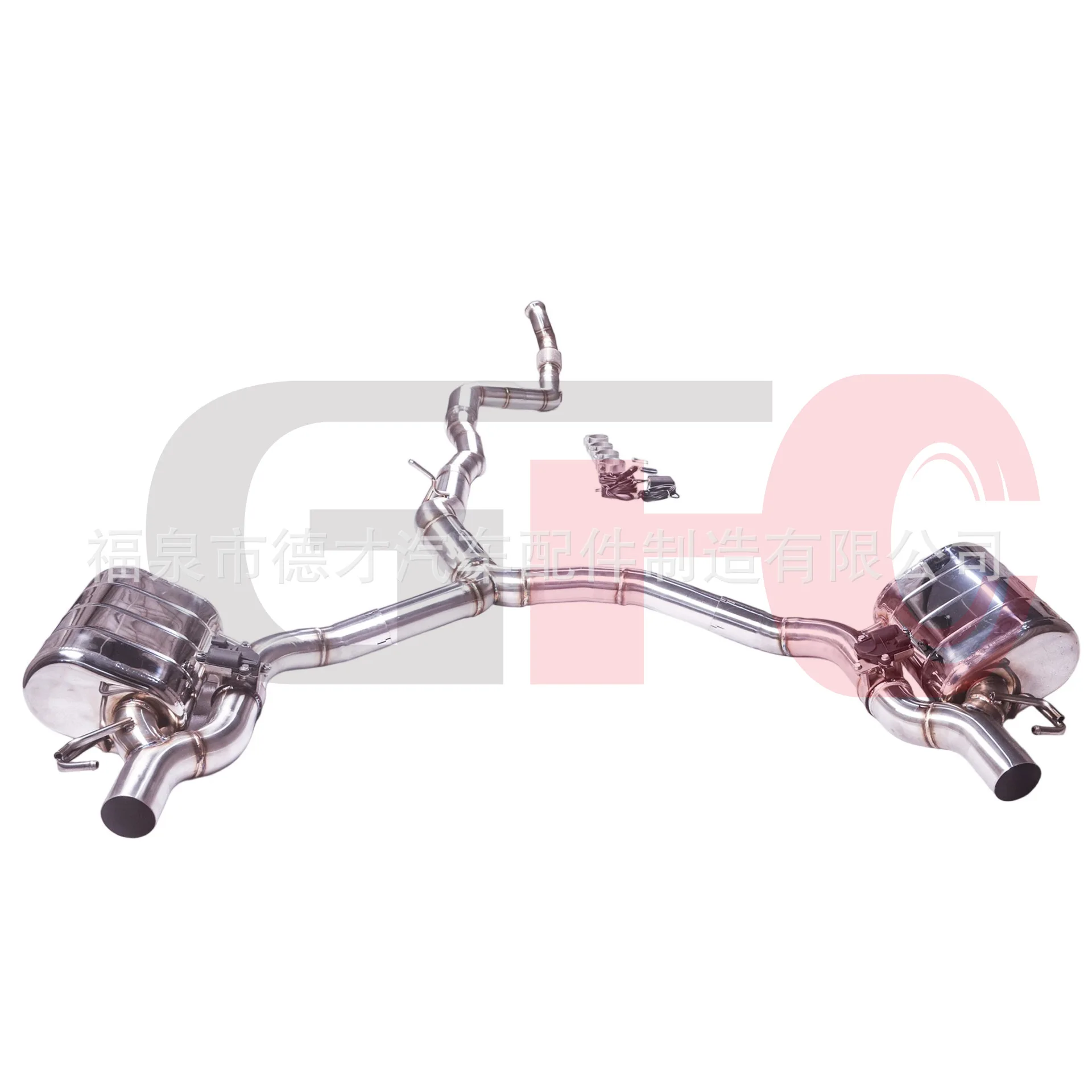 

Suitable for Mercedes-Benz CLS4503.0T M256 mid-tail mid-section upgraded valve exhaust pipe modified sports car sound