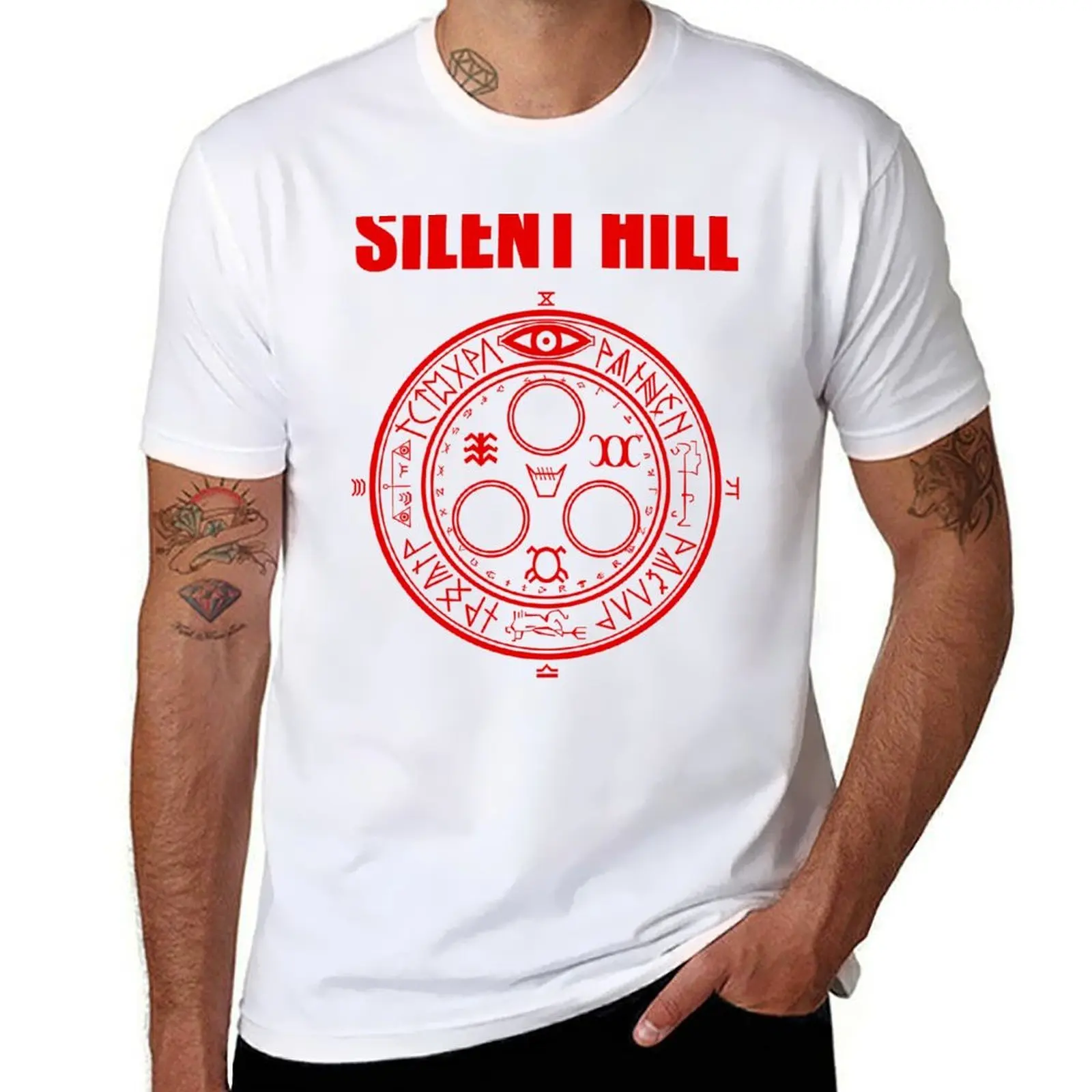 

Silent Hill T-Shirt cotton t shirt man t shirt man plain T-Shirt