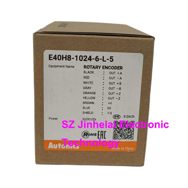 Nuovo originale Encoder rotativo incrementale Autonics E40H8-100 200 360 500 600 1000 1024 2000 3600 5000-3-T-24 6-L-5